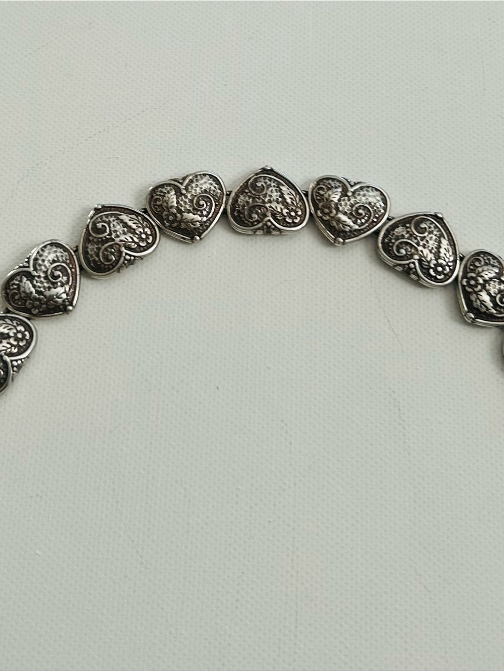 Brighton Silver Heart Link Bracelet - Picture 5 of 8